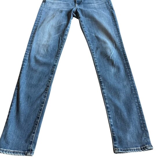 Adriano Goldschmied The Prima Mid-Rise Cigarette Jeans Medium Wash Size 27 Women - Picture 4 of 11